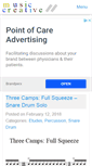 Mobile Screenshot of musiccreative.org